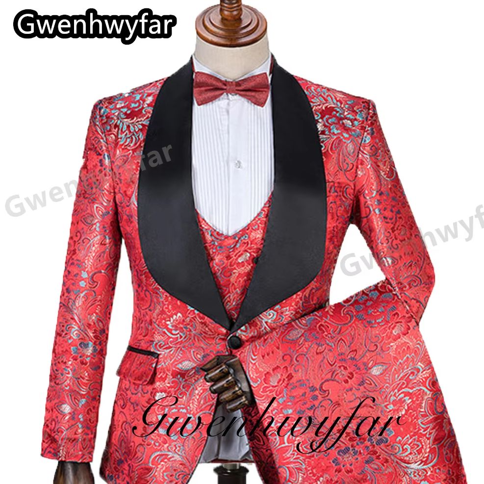 Men'S Formal Wear For Marriage - Gwenhwyfar 2025 Men Suits For Marriage