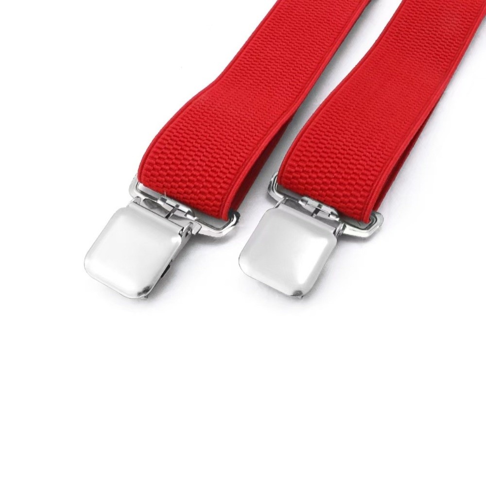 Suspender Clip Formal - Elastic Heavy Duty Suspenders Adjustable Breathable