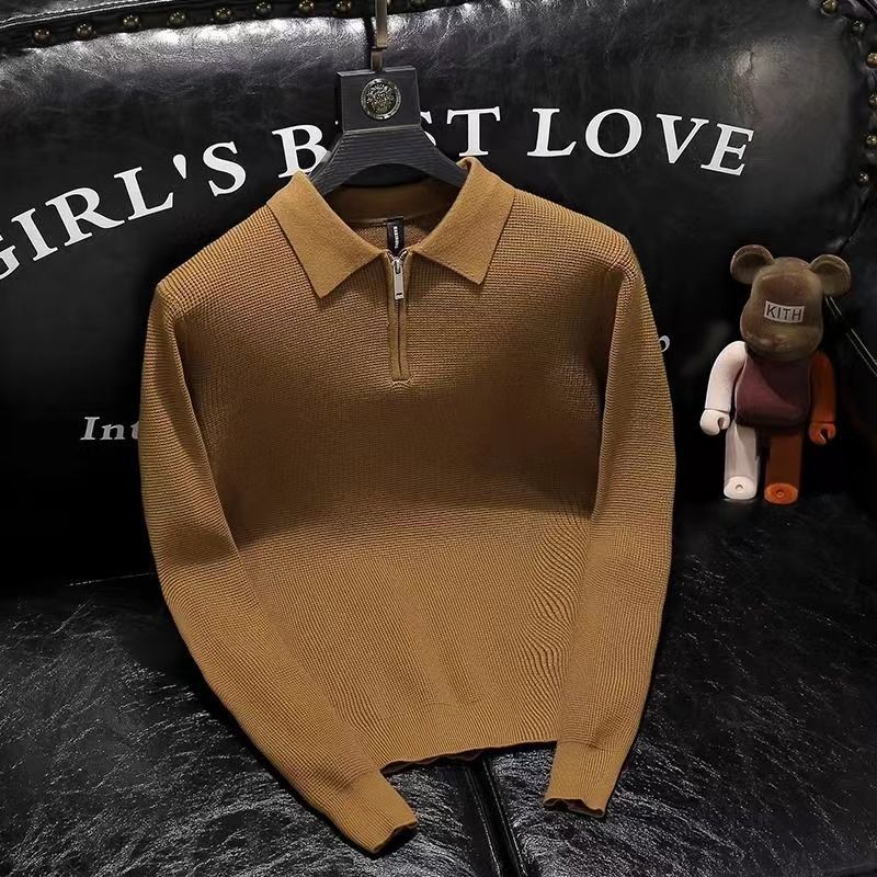 Men's Stylish Zipper Design Kn - Men Formal Wear Coat 评论和价格