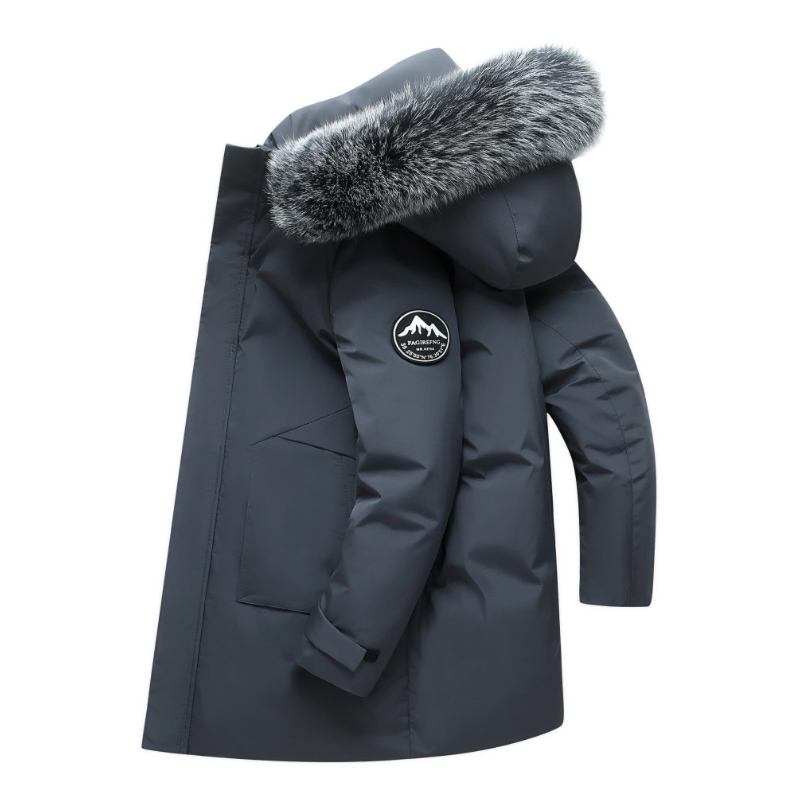 Autumn Winter Men Windproof Do - Men Formal Wear Coat 评论和价格