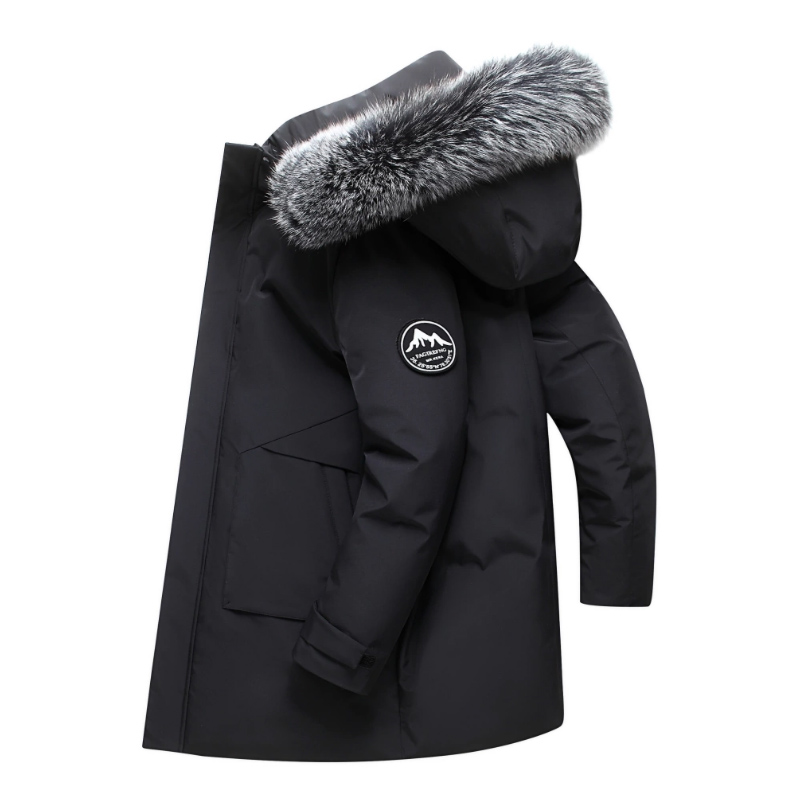 Autumn Winter Men Windproof Do - Men Formal Wear Coat 评论和价格