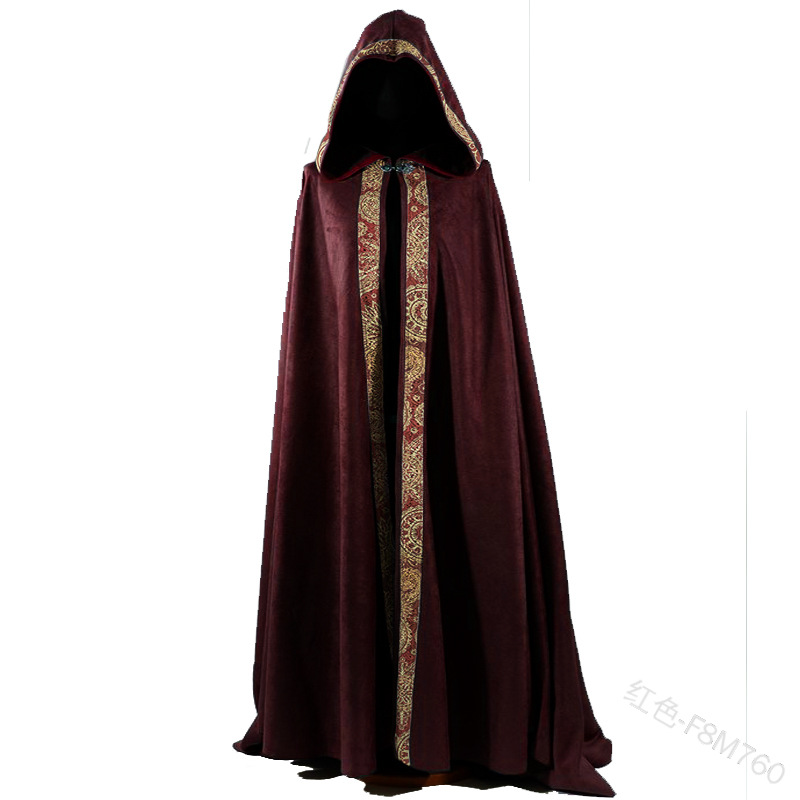 Medieval Halloween Cosplay Clo - Men Formal Wear Coat 评论和价格