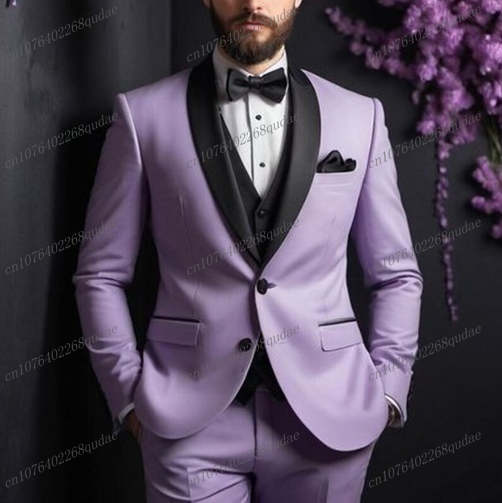 New Pink And Black Formal Men  - Men Formal Wear Pink 评论和价格