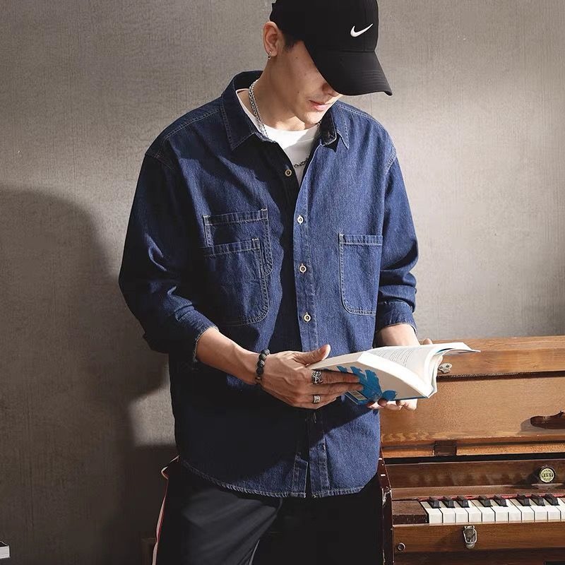 Spring Ruffian Handsome Denim  - Men Formal Wear Coat 评论和价格
