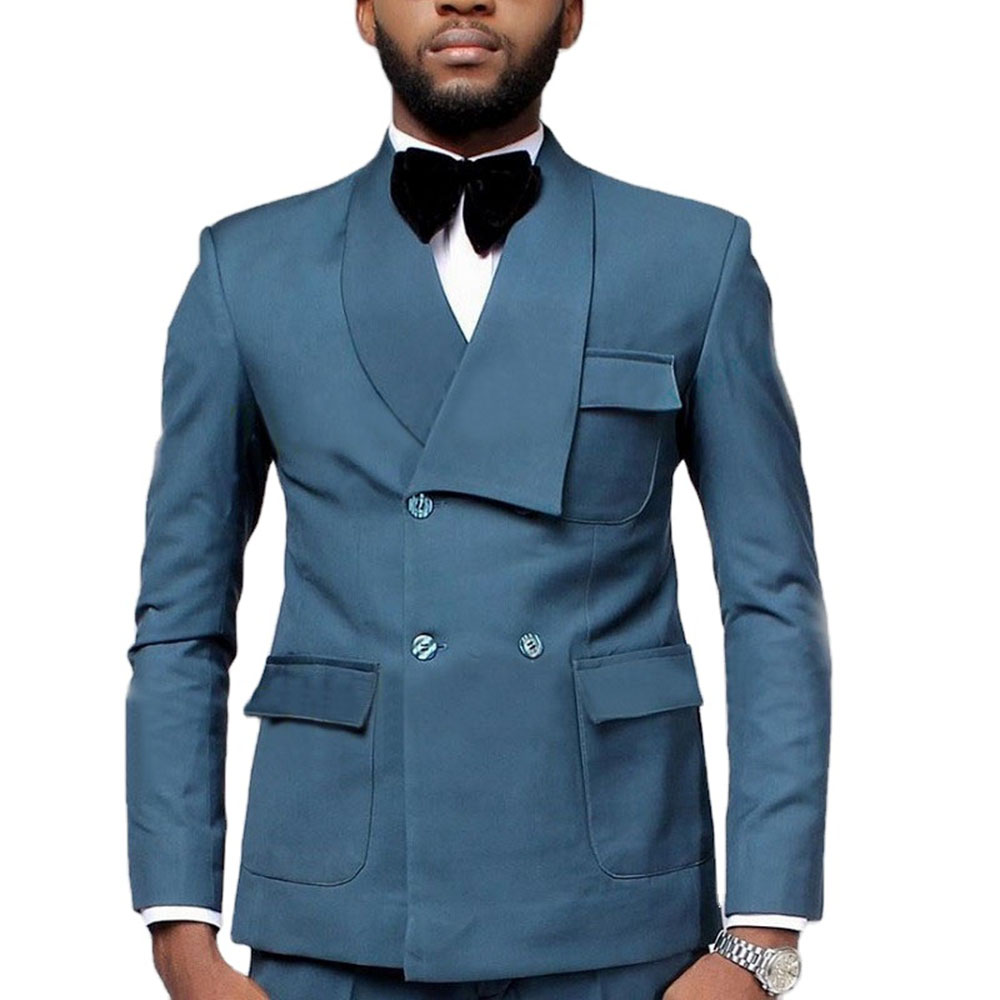 Latest Design Double Breasted  - Men Formal Party Wear Dress 评论和价格