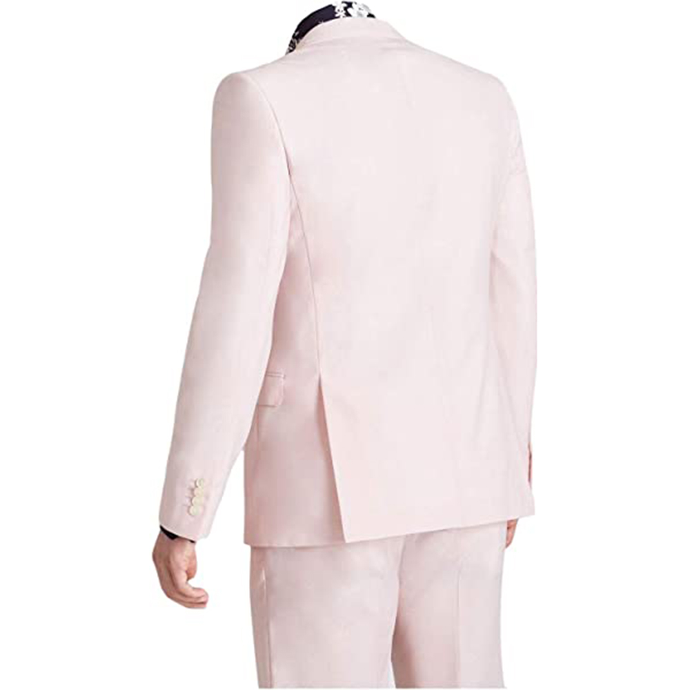 Summer Pink Suits Groom Wear S - Men Formal Wear Pink 评论和价格