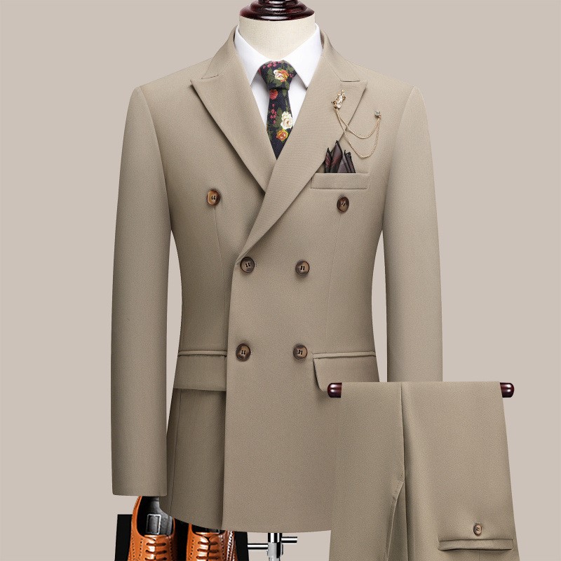 Men Suit Set Luxury Deep White - Men Formal Wear For Dinner 评论和价格
