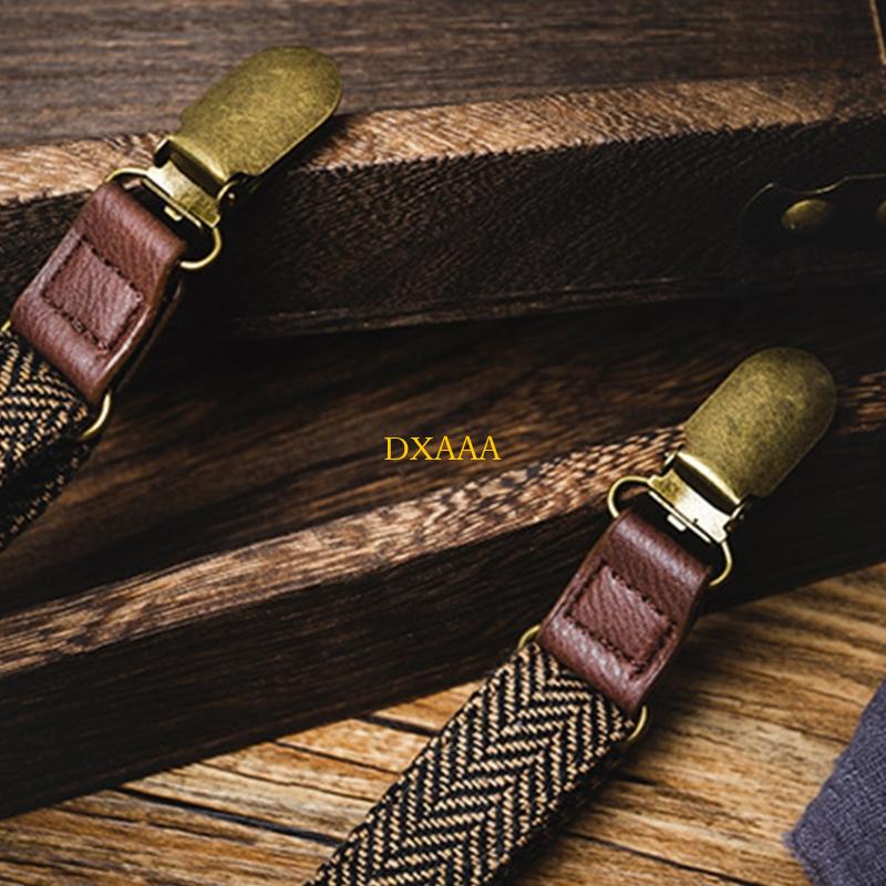 DXAA Men Elastic Suspenders 3  - Suspender Clip Formal 评论和价格