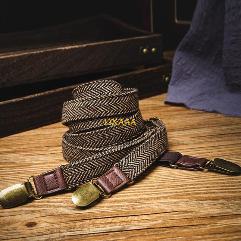 DXAA Men Elastic Suspenders 3  - Suspender Clip Formal 评论和价格