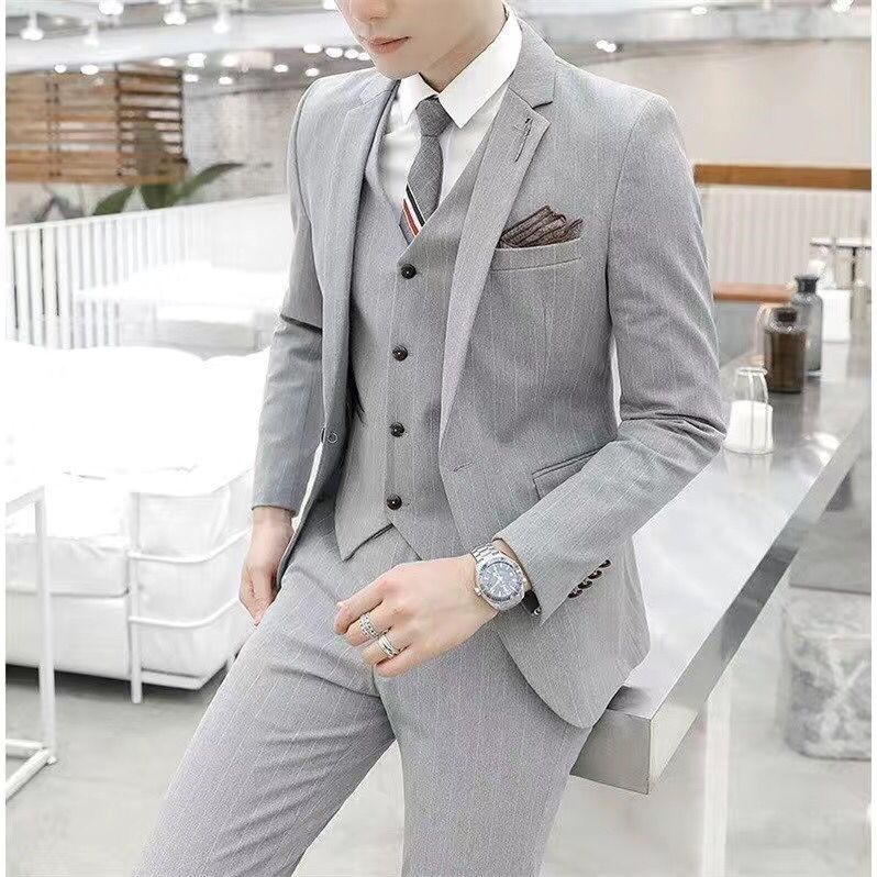 Slim Fit Tee Piece Suit Weddin - Men'S Urban Formal Wear 评论和价格
