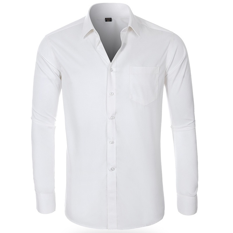 Business Man Dress White Shirt - Men Formal Office Wear Shirts 评论和价格