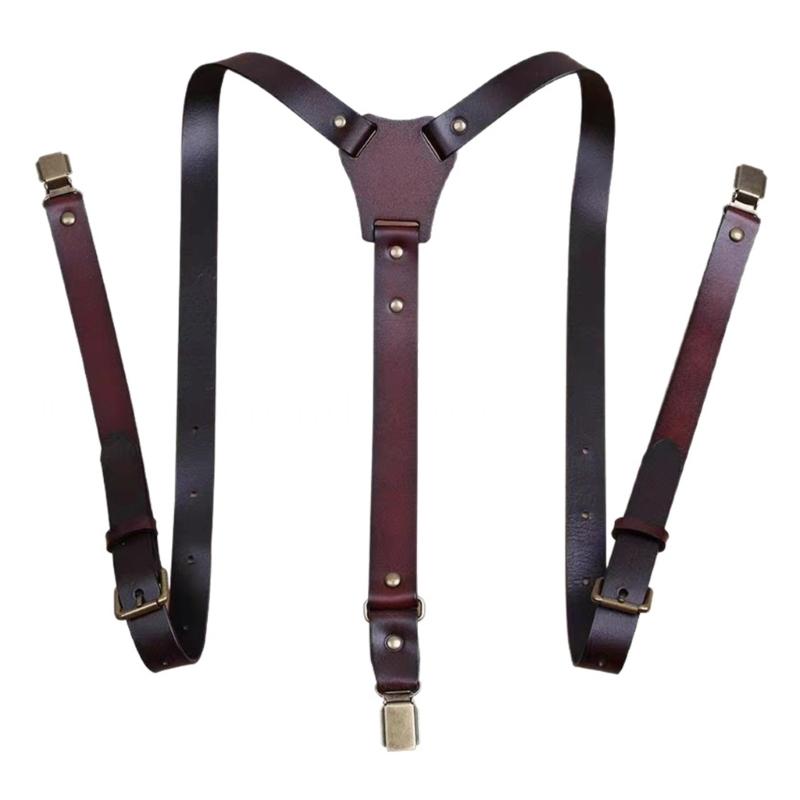 39BD Classical PU Leather Susp - Suspender Clip Formal 评论和价格