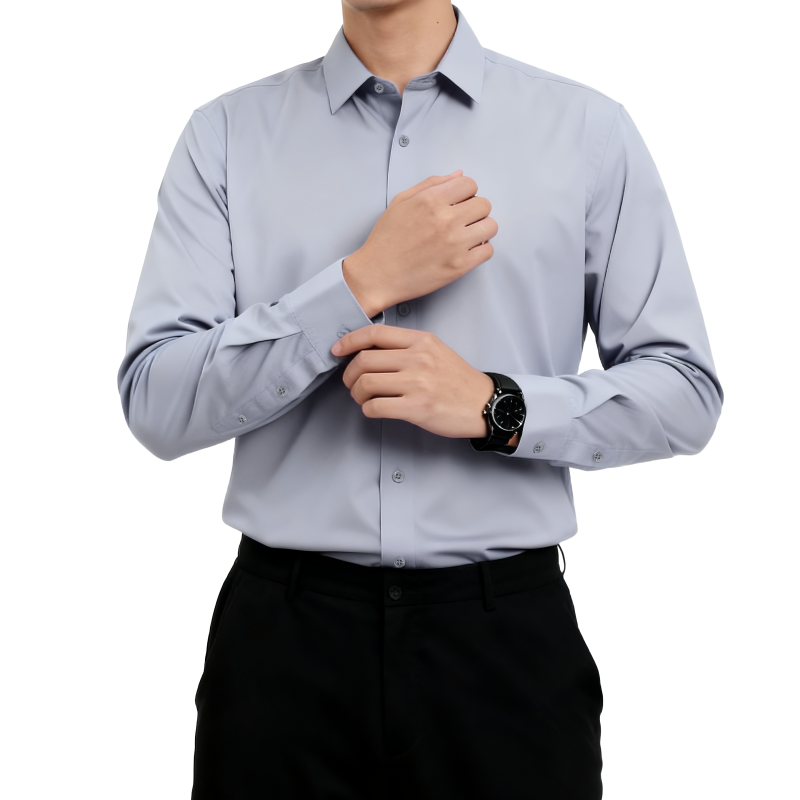 8XL Modal Long Sleeve Shirt fo - Men Formal Office Wear Shirts 评论和价格