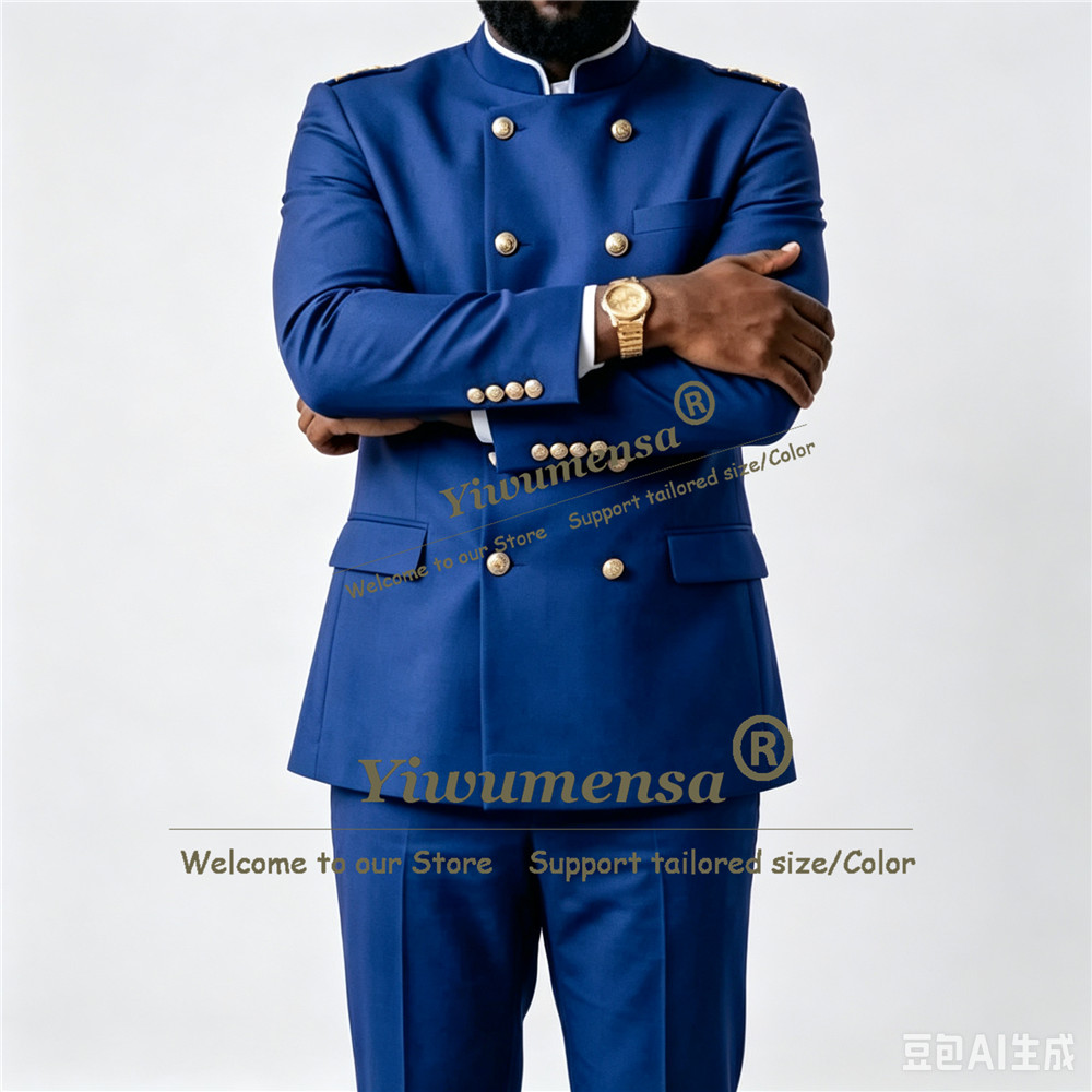 Classic African Suits Men Form - Men Formal Wear For Dinner 评论和价格