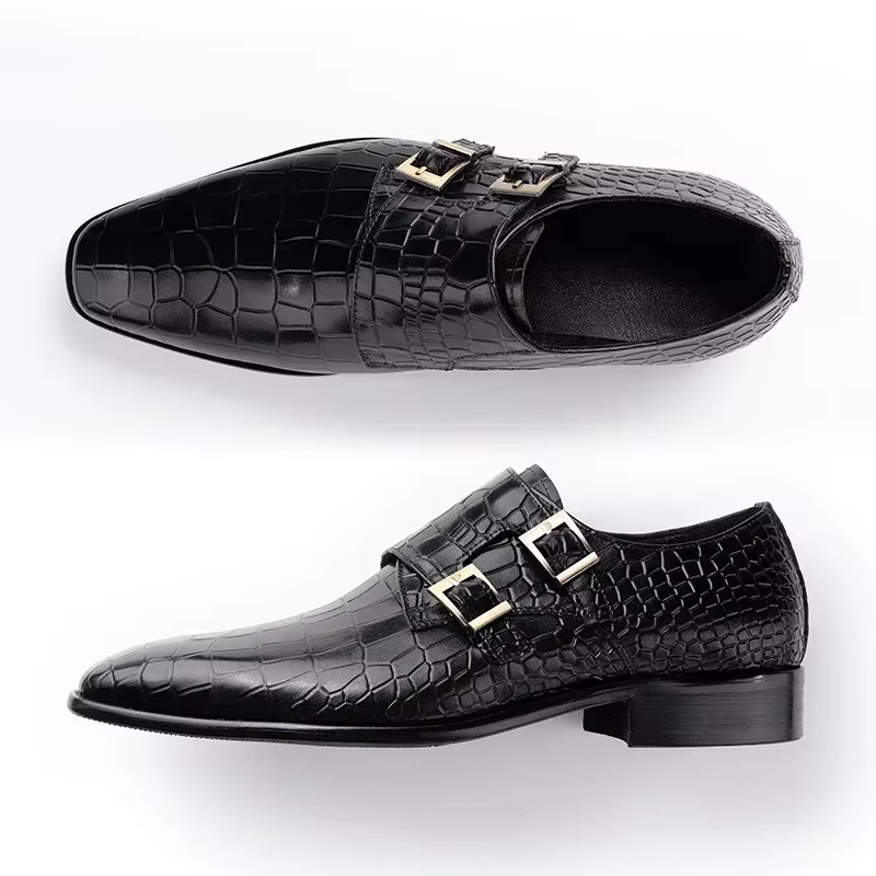 Men's Genuine Leather Dress Lo - Men Formal Party Wear Dress 评论和价格