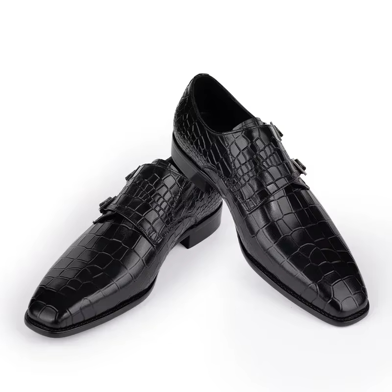 Men's Genuine Leather Dress Lo - Men Formal Party Wear Dress 评论和价格