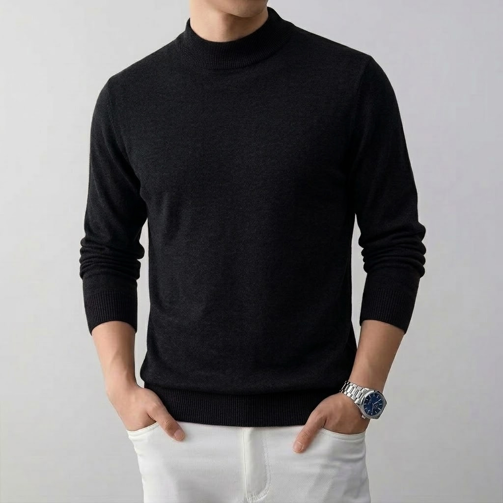 Men's Solid High Stretch Mock  - Men Formal Wear Coat 评论和价格