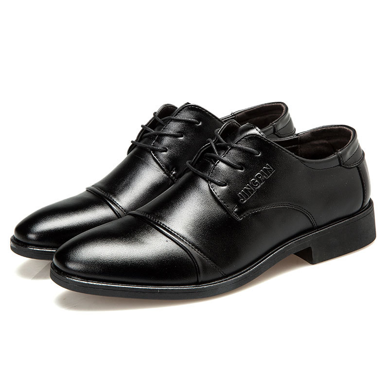 Large-Sized Men's Leather Shoe - Men Formal Party Wear Dress 评论和价格