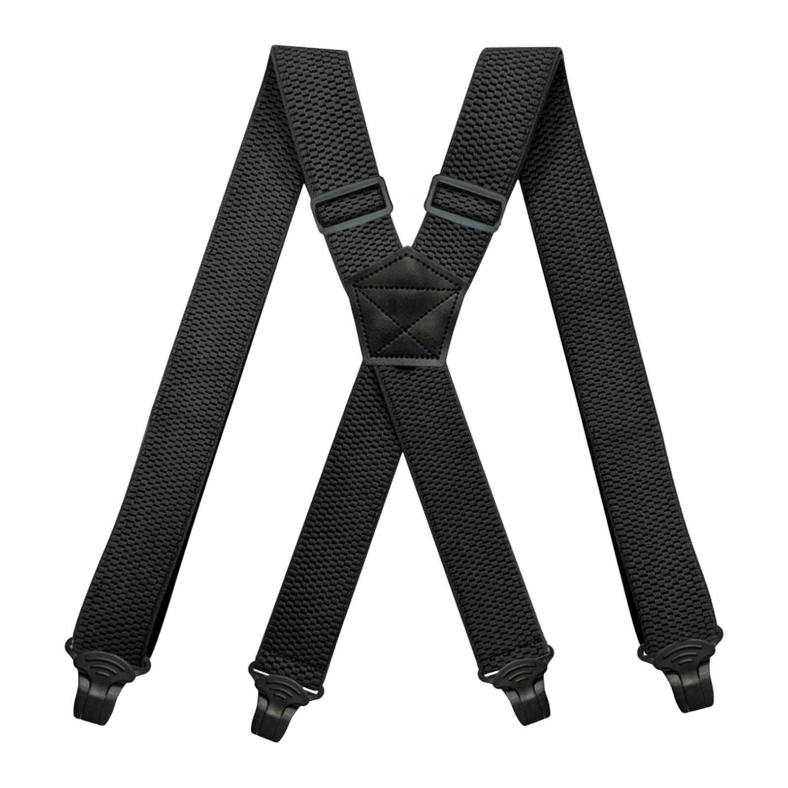 Heavy Duty Polyester X Shaped  - Suspender Clip Formal 评论和价格