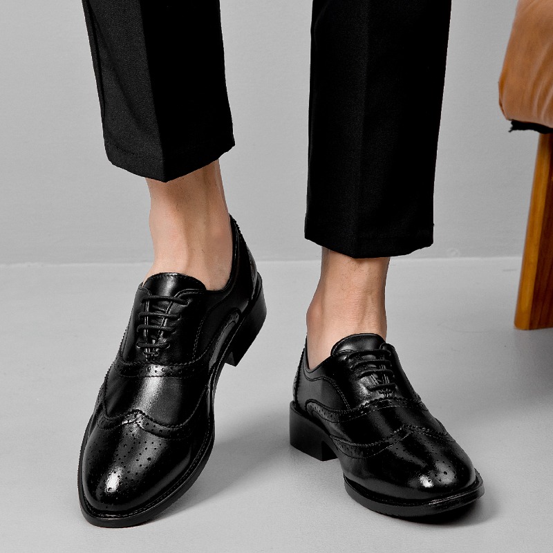 Formal Leather Shoes Classic M - Men'S Style Formal Wear 评论和价格