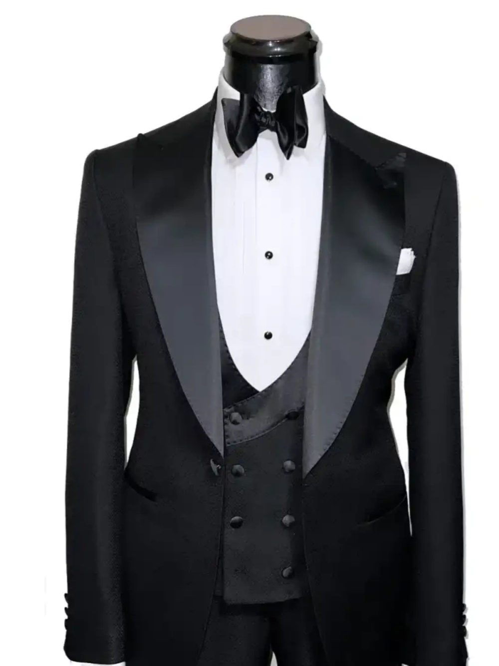 Formal Wedding Tuxedos Peaked  - Men'S Formal Evening Wear 评论和价格