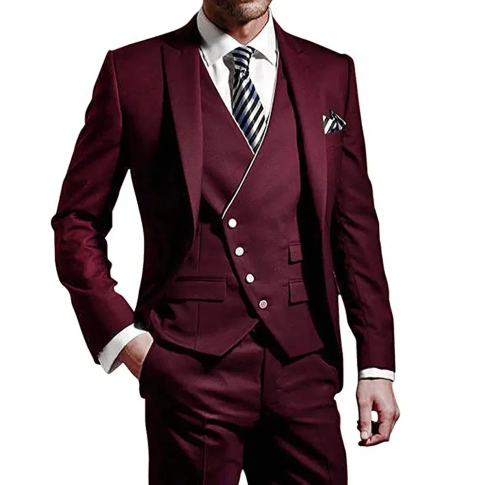 Men Suit  Army Green 3 Piece G - Men'S Formal Evening Wear 评论和价格