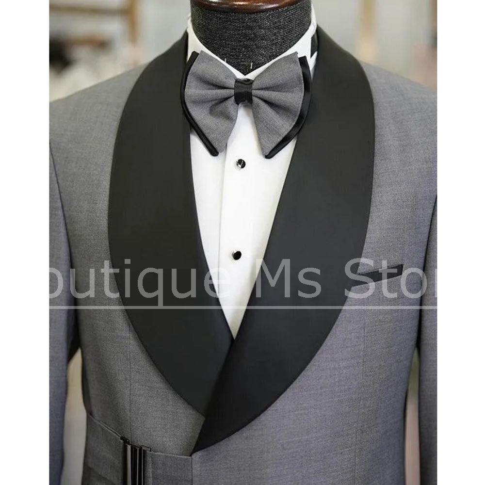 Chic Men Suit Fashion Shawl La - Men Formal Wear For Dinner 评论和价格