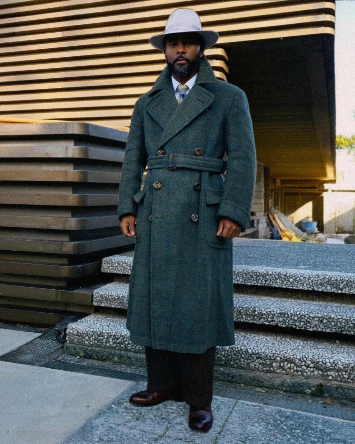 Graceful Men Overcoat 1 Piece  - Men'S Formal Wear No Suit 评论和价格