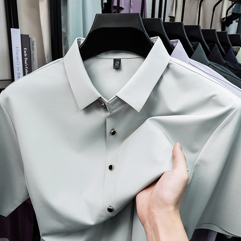 2026 Summer Casual Men's Dress - Men Formal Office Wear Shirts 评论和价格