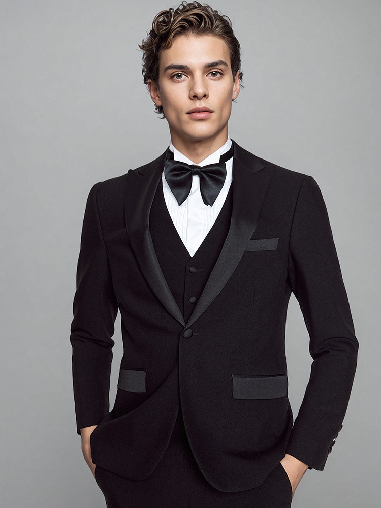 Mens Suits Set Luxury Black Fo - Men Formal Wear For Dinner 评论和价格