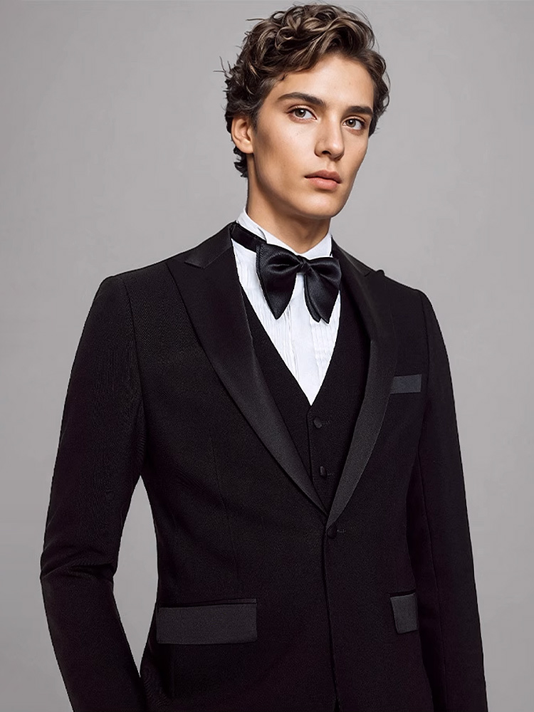 Mens Suits Set Luxury Black Fo - Men Formal Wear For Dinner 评论和价格