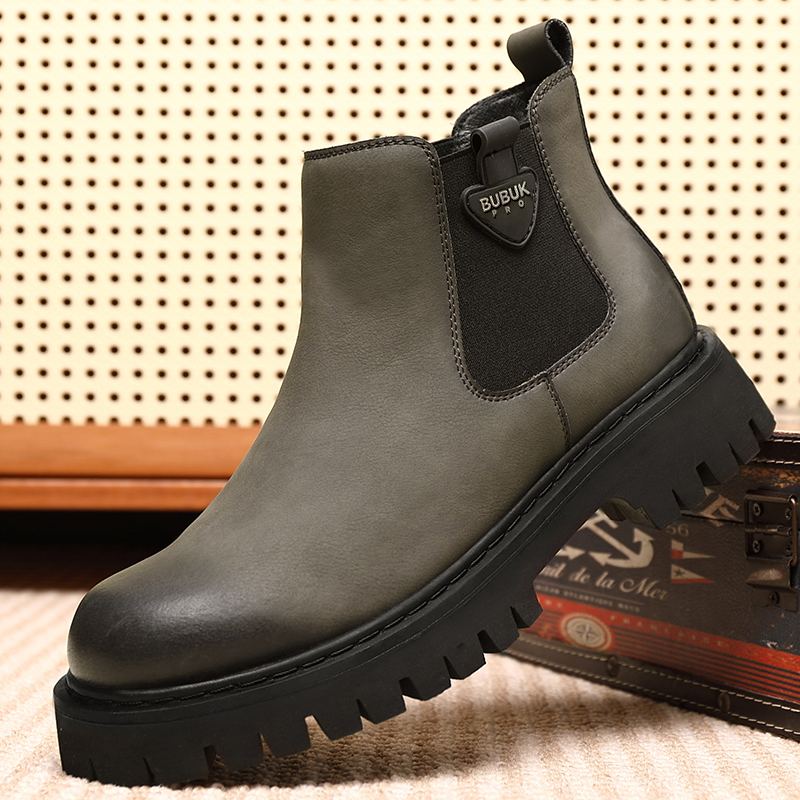 Bubuk British Style Men's Chel - Men'S Urban Formal Wear 评论和价格